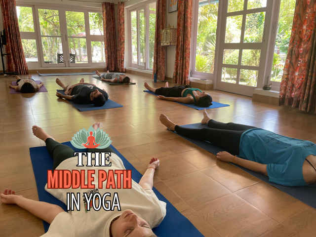 Middle path in Yoga